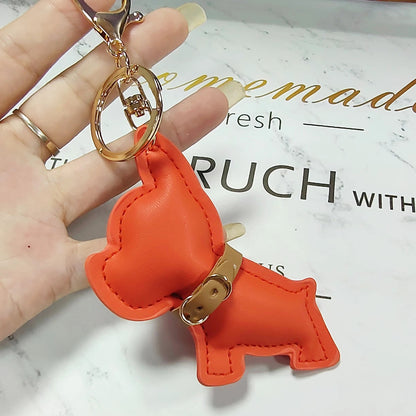 Cartoon Fadou Puppy PU Leather Key Chain ace2662a e50a 47b6 ba68 781b762dfcfb
