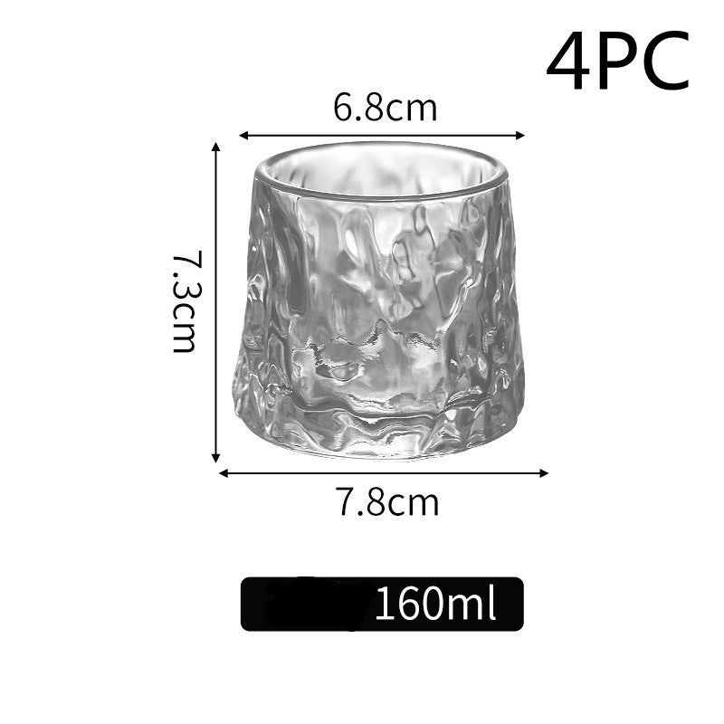 Thickened rotating tumbler whiskey glass ace826e1 a547 4bee a5a0 ffc323b9022f