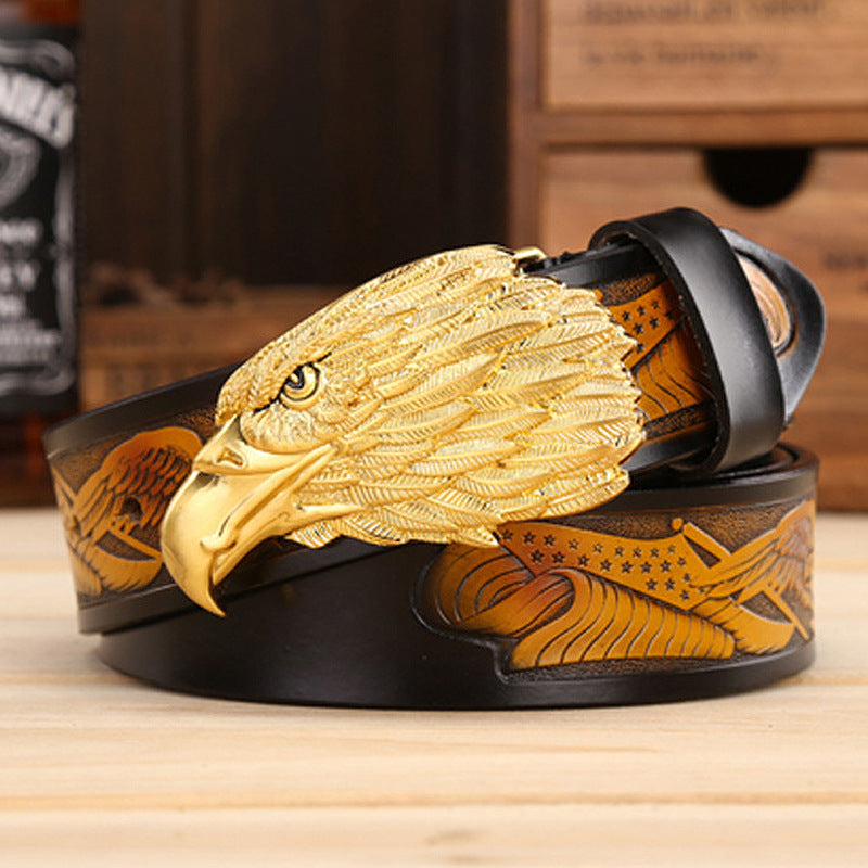 Men's Fashion Eagle Leather Belt ace879d8 242b 4ef8 913d fc184779109a