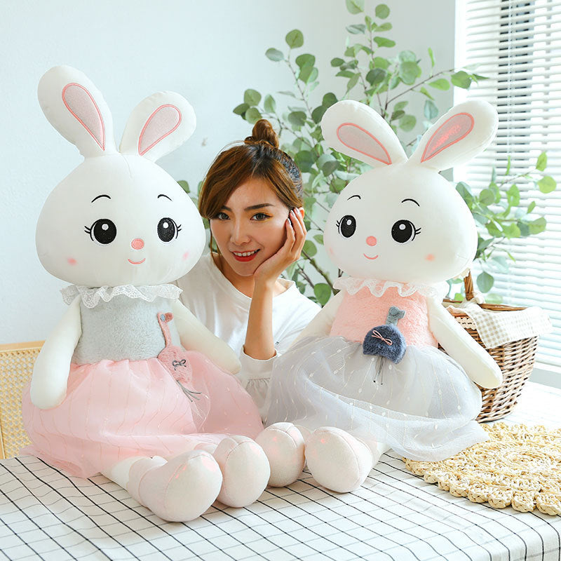 Cute Rabbit Plush Toy Doll Birthday Gift Sleeping Pillow aceb7176 0fb1 434d af9a 2a2b22ea8347