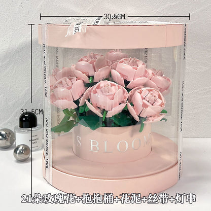 Building Blocks Rose Bouquet Flower Pot acefbecb 4645 4b7a 9931 7bb0b327465a