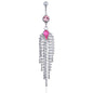 European And American Popular Piercing Jewelry Tassel Water Drop Belly Ring acfe2859 c801 4503 92b3 819166554658