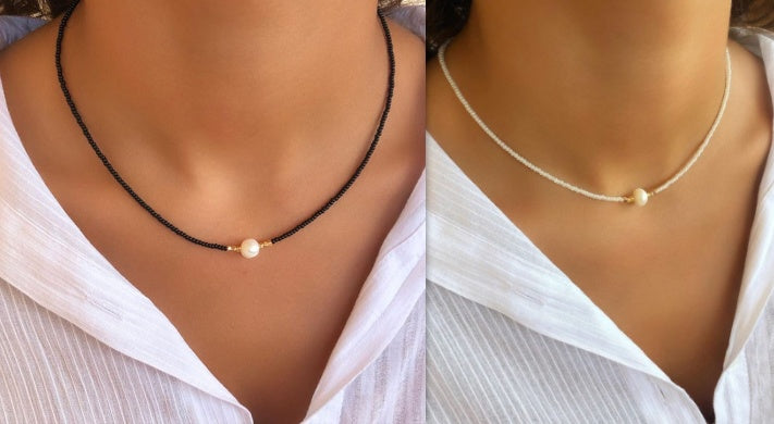 Trendy Design Colorful Necklace Rice ad0beec8 b9f5 4143 84e9 2ad5fe9785f0