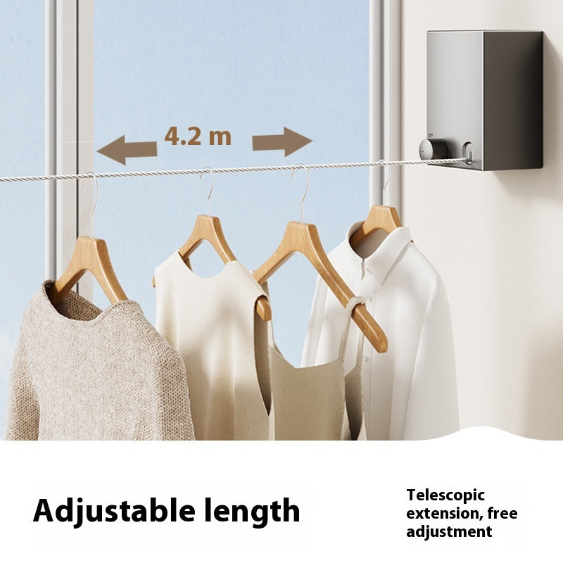 Invisible Clothesline Punch-free Home Balcony Wall-mounted Drying Gadget ad13ee98 588d 4bb0 be49 3a9d37657141 trans
