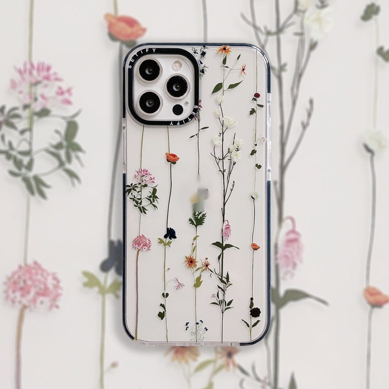 Drop-resistant Ins Style Timbo Flowers Phone Case - 图片 5