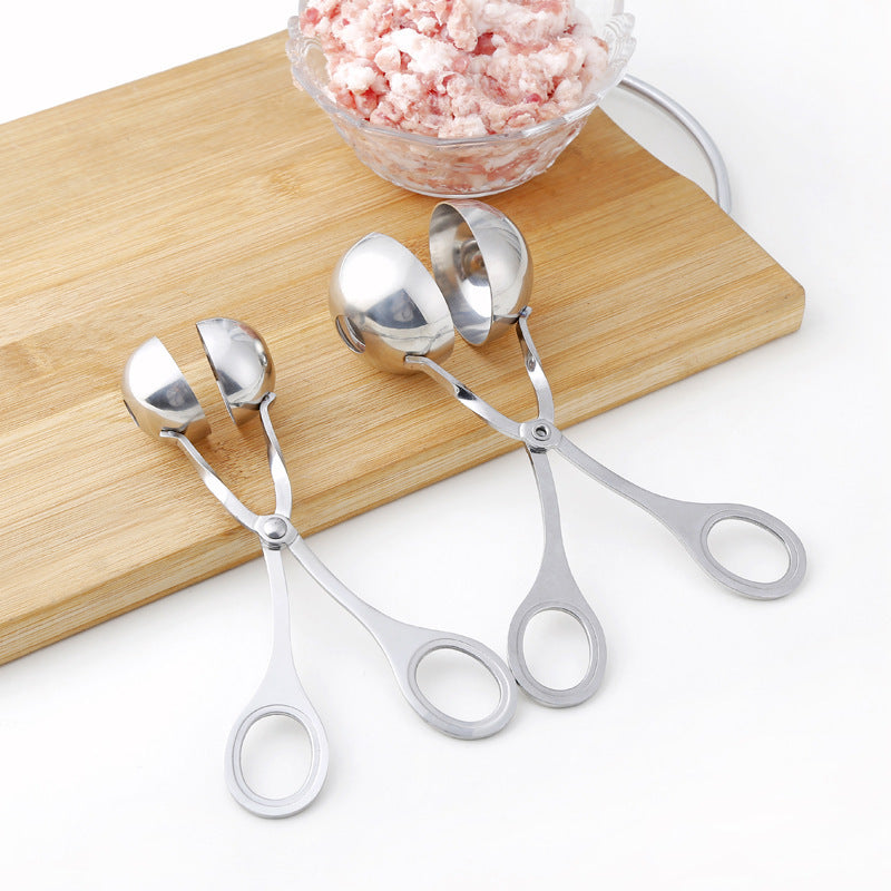 Meatball Maker Tool Clip Fish Meat Rice Ball Making Mold Tools Stainless Steel Meat Baller Tongs Kitchen Gadgets ad27dee2 82e