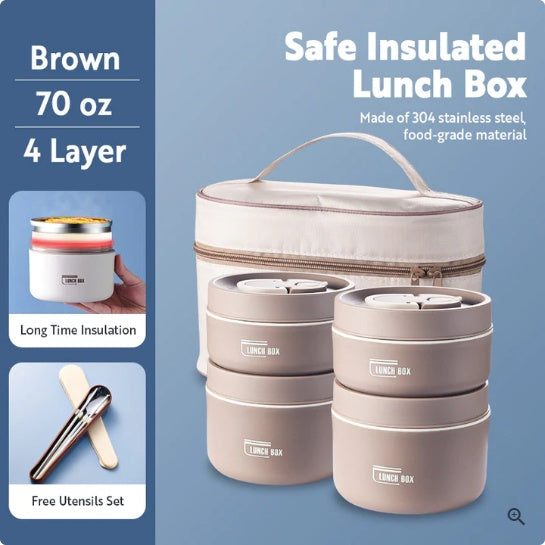 Portable Self-heating Japanese Thermal Insulation Lunch Box ad2c7916 6a67 473d b492 562e235721ee