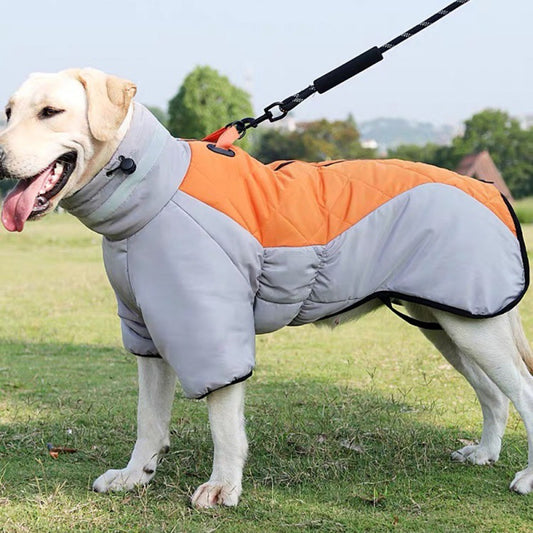 New Winter Dog Coat Waterproof Pet Clothes For Medum Large Dogs Warm Thicken Dog Vest Custome Labrador Jacket ad37a713 fdc4 4