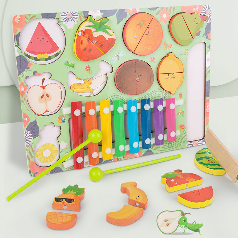Baby Busy Board Diy Accessories Fruit Games Wooden Toys ad4194c2 4ff5 4ca4 9b46 6b2c495daa11