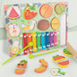 Baby Busy Board Diy Accessories Fruit Games Wooden Toys ad4194c2 4ff5 4ca4 9b46 6b2c495daa11