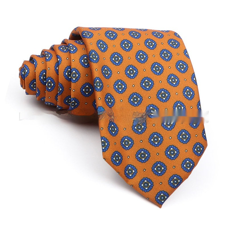 Business Polyester Men's Printed Workplace Tie ad508dfb a798 40e4 9781 454756a1a98a fine
