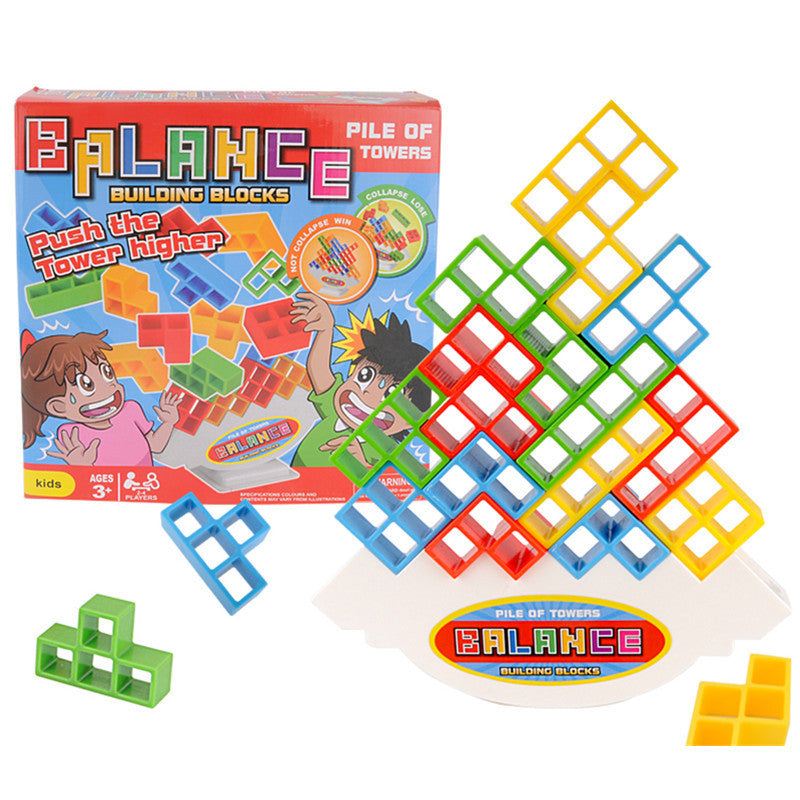 Balance Stacking Board Games Kids Adults Tower Block Toys For Family Parties Travel Games Boys Girls Puzzle Buliding Blocks T
