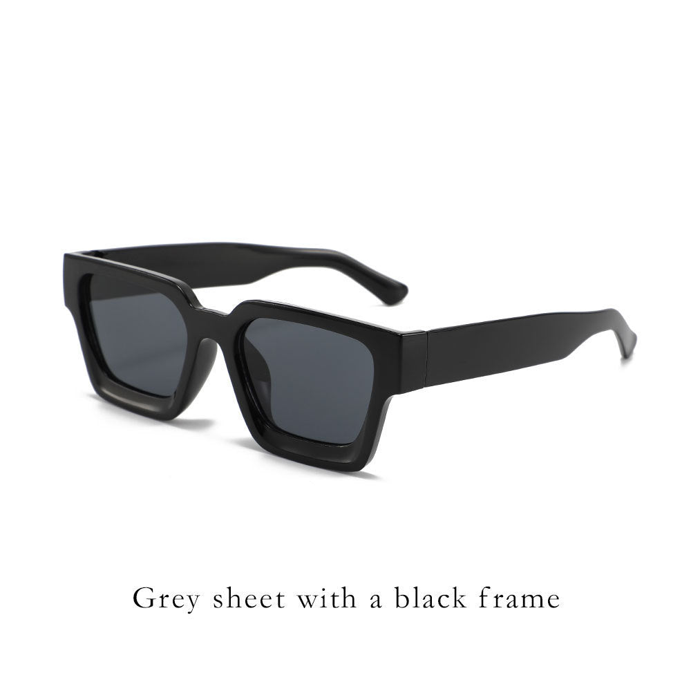 Classic Thick Square Frame Sunglasses Men's Driving UV Protection ad948eb3 c874 4eb6 8e09 40272366416a