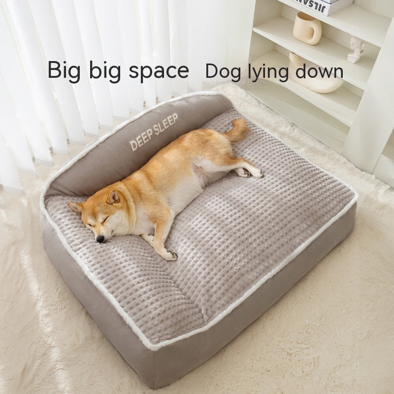 Waterproof Removable And Washable Non-stick Fur Small And Medium-sized Dogs Kennel adafdaae 77f7 496d b4ce 22b5826e7c6b trans