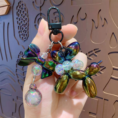 Cartoon Mobile Phone Charm Beaded Bubble Puppy Key Chain adb2a7c8 299b 48b3 90eb 7217ff386e86