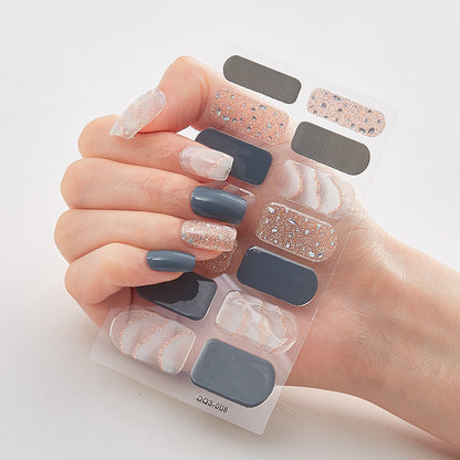 3d Laser Bronzing Craft Nail Applique Nail Sticker - HD Wireless Product #9