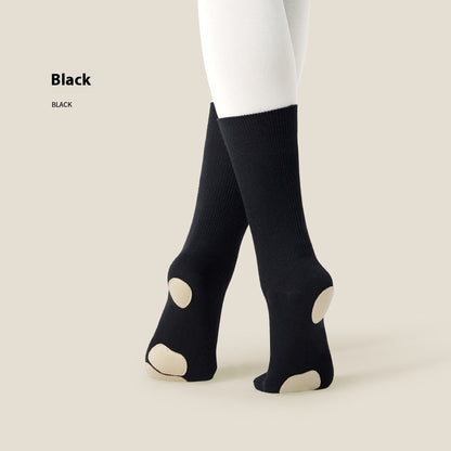 Middle Tube Non-slip Professional Classical Dance Practice Socks adb7b96f 0c4a 4b59 8f4b 7a87bc9006b6