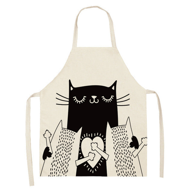 Cute Cartoon Cat In Apron adbef52c 1bd4 4b80 8a6e eaf811d39d8a