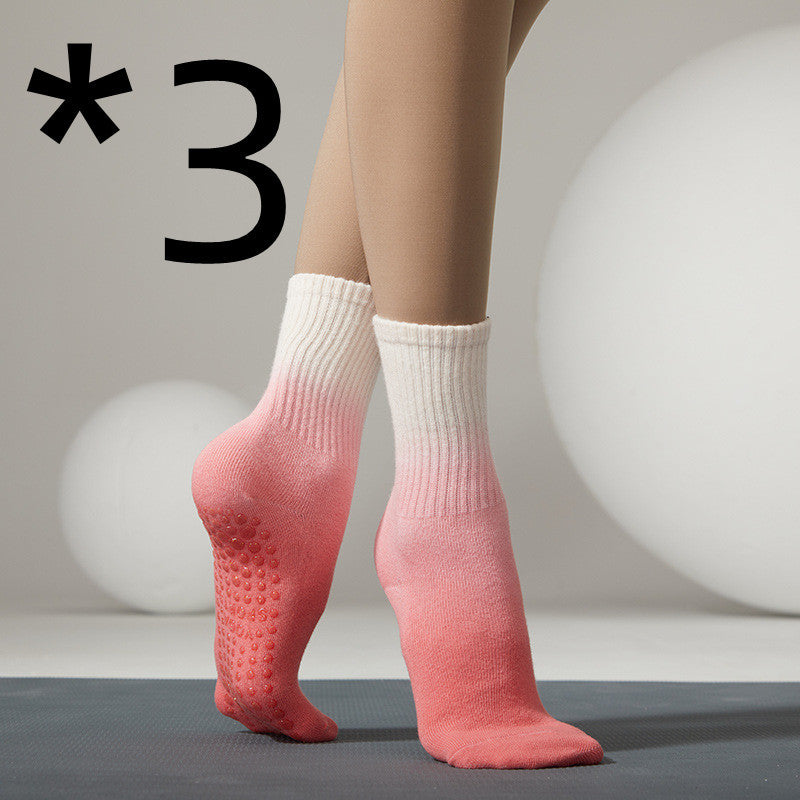 Women's Fashion Tie Dye Anti-Slip Mid Tube Socks adc0bd19 c5db 4371 be9e 599da678fee6