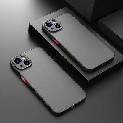 Fine Hole Skin-sensing Phone Case Full Lens Anti-fall Frosted Hard Protective Cover adc84dc5 c1c3 4824 b254 1c6f459f926d