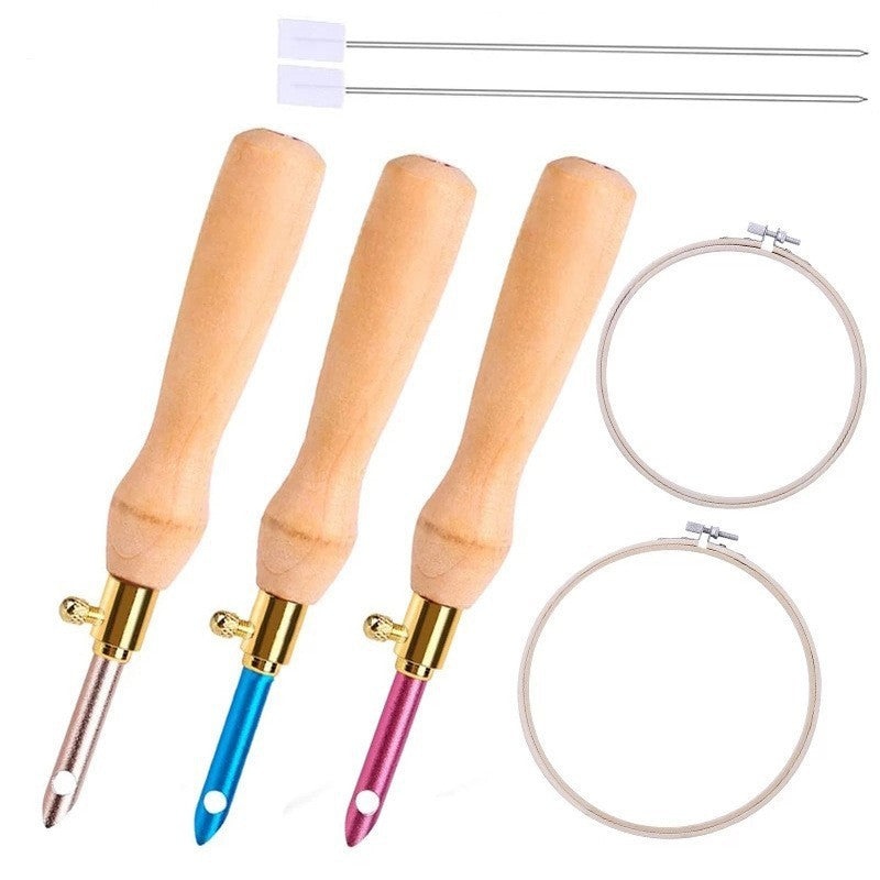 Simple Replaceable Plug Full Model Embroidery Stamp Needle Poke adcb8037 ec68 426a 98bb 53c6f8e262b3