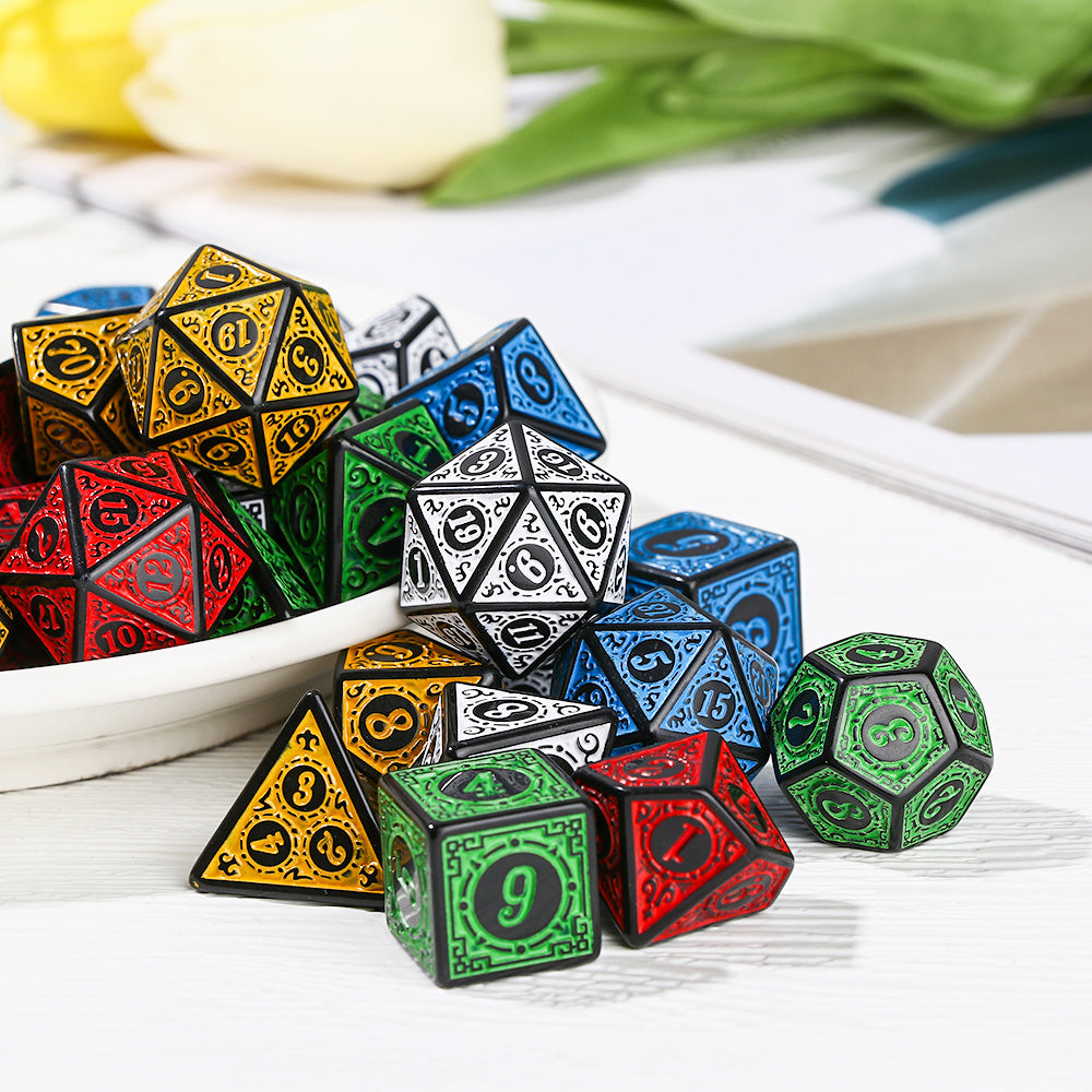 Pattern Multi-faceted Digital Dice Running Group Board Game Accessories Props adccb152 3eb4 429a a01e 1372659f5419