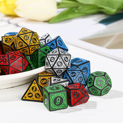 Pattern Multi-faceted Digital Dice Running Group Board Game Accessories Props adccb152 3eb4 429a a01e 1372659f5419
