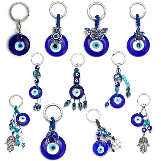 Vintage Glass Tassel Alloy Palm Key Pendant add6aa84 b84b 45f3 8a08 9c4e02291505