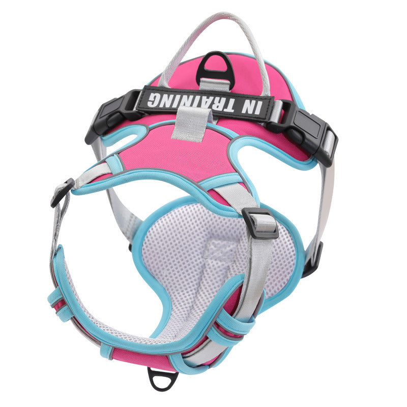 Undershirt Type Small Medium And Large Dogs Reflective Dog Outer Chest Harness To Prevent Breakaway Dog Walking Leash ade39fd