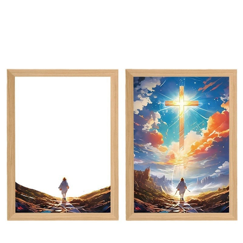 Jesus LED Light Painting Home Decoration adefdbbb 1b73 4725 bc96 103ad725b805