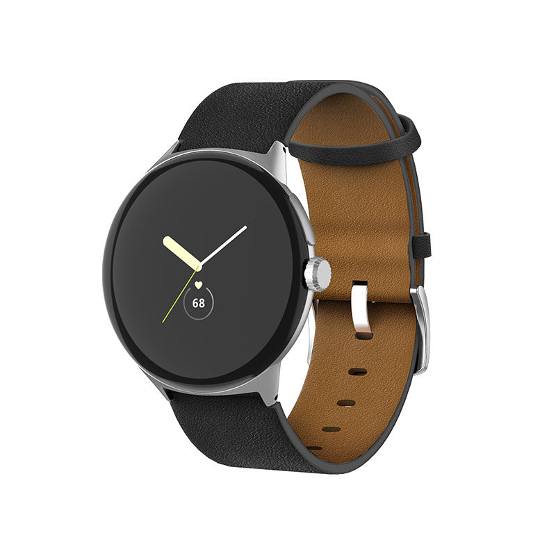 Straight Interface Leather Watch Strap adf9887d 499e 4d0f 85f6 45455d78b8e4