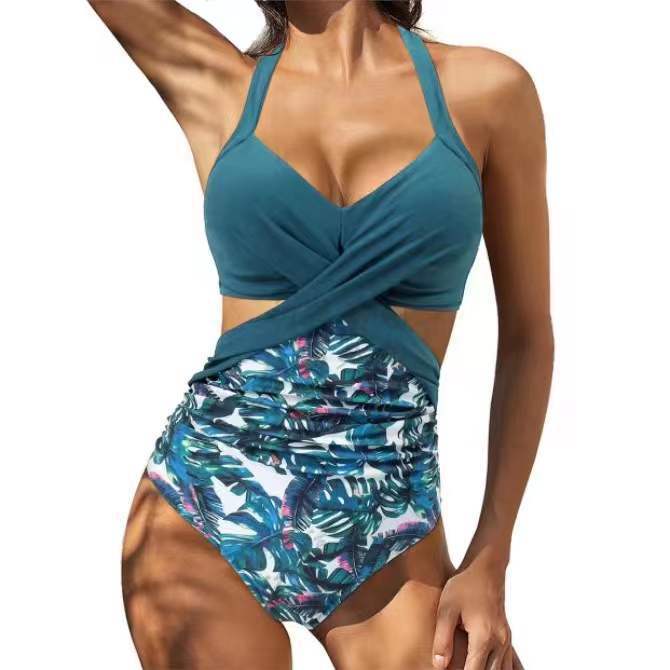 Multicolor Split Bikini Ladies Swimwear ae000087 8a64 42bc 9179 273b504210c5