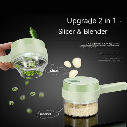 Chopper Mini Wireless Electric Mashed Garlic Cutting And Pressing Stir ae09cfdc 0cc7 41b1 8da1 9c4a3835def0
