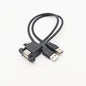 USB 20 Cable Dual-port USB Extension Cord - 图片 9