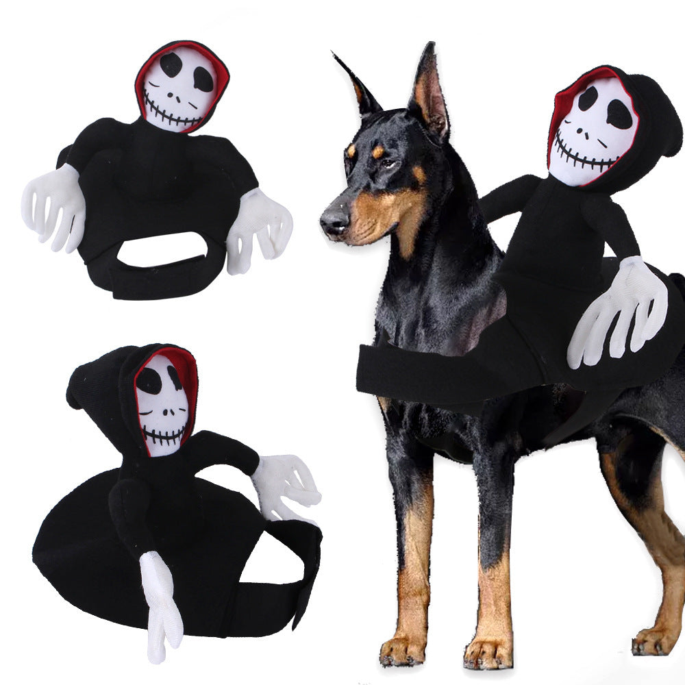 NEW Funny Pet Halloween Costume Halloween Pet Decoration Dress Up Pet Cosplay Costume Halloween Pet Clothes Spider Pumpkin Ve