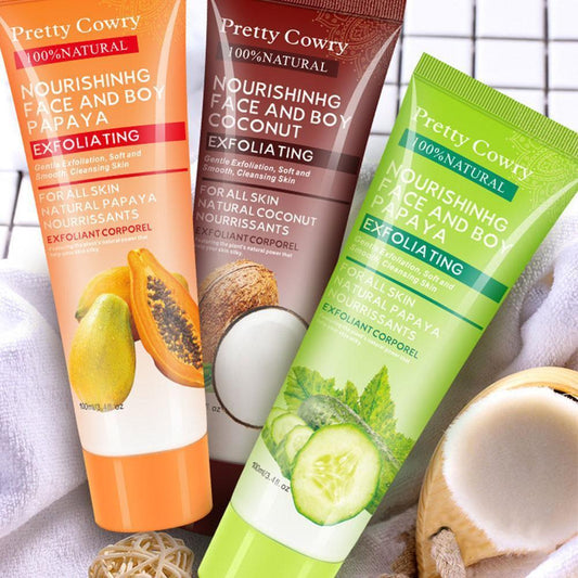 Cucumber Coconut Papaya Facial Exfoliating Gel Cream 100ml Body Cleansing ae22468e 7fc5 465c 8b58 29433f0e7b33