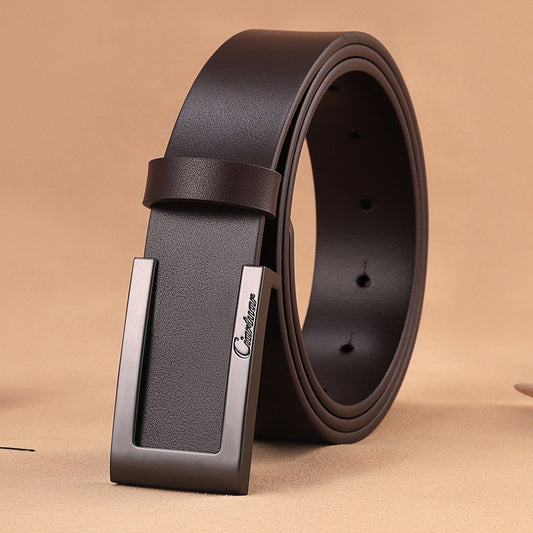 Fashion First Layer Cowhide Men's Casual Belt ae23015a cd92 4123 8fd0 dd80eae879d7