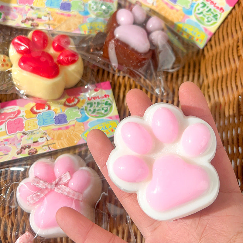 Large Cat's Paw Squeezing Toy Coconut Meat Powder Plush Good-looking Decompression Artifact ae2e3367 c812 46b5 9f48 97132d760