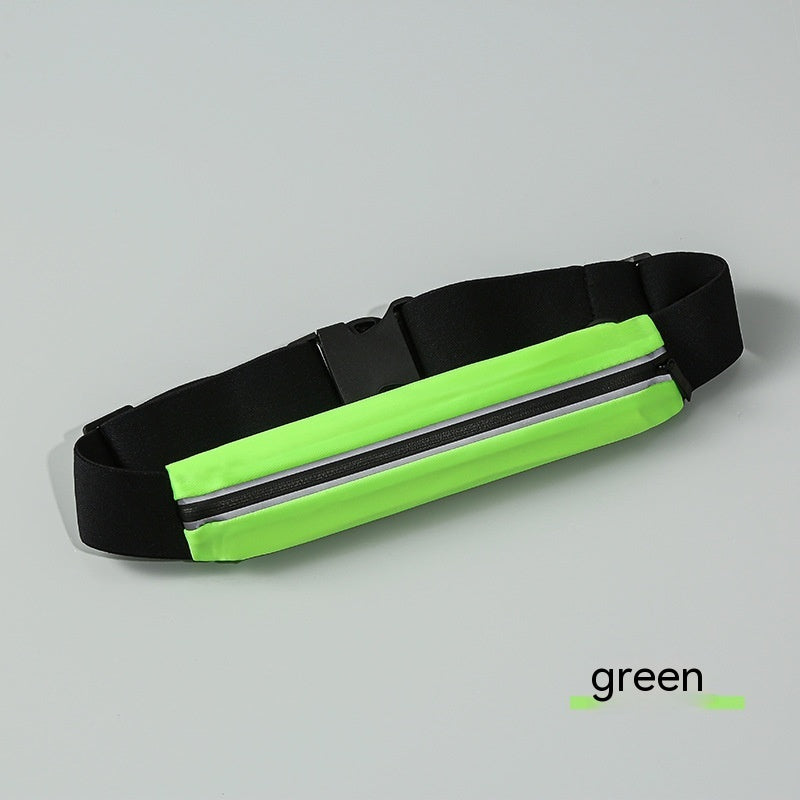 Men's And Women's Outdoor Sports Waist Bag Gym Bag Waterproof Storage Bag Sports Bag Invisible Ultra-thin Mini Small Waist Ba