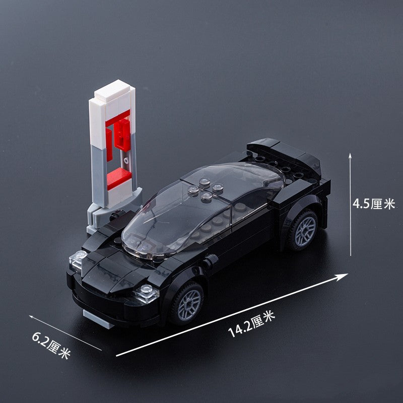 A Tesla Toy Car Piece-together Model Benefits Intelligence - HD Wireless Product #2