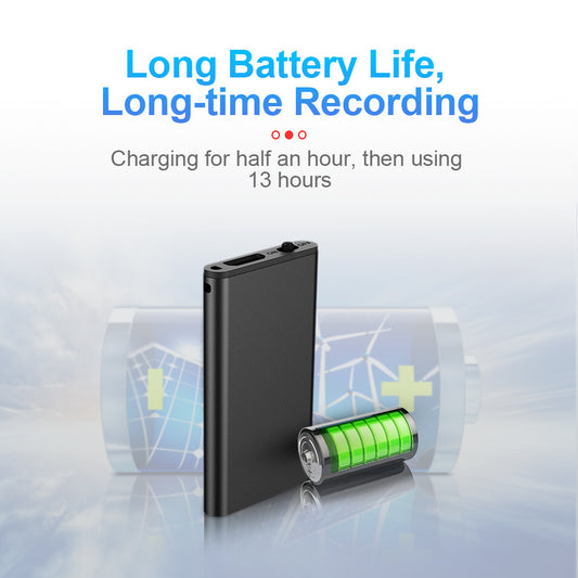 Encryption Long-time Intelligent HD Noise Reduction Voice Control Recording Pen - 图片 1