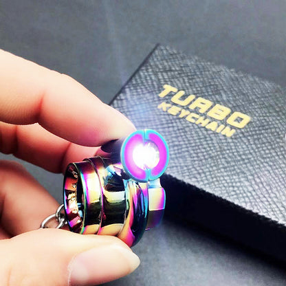 Automotive Turbine Keychain Metal Creative Luminous LED ae5fe600 00f4 4234 8718 9e8dbac4ca0a