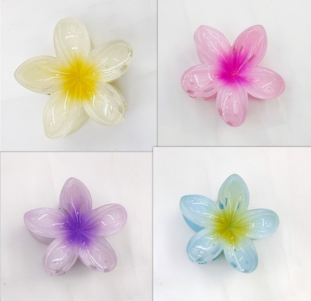 Egg Bauhinia Flower Back Spoon Grasping Hair Clip ae646493 4004 45cc 9003 c80c4b19f43b