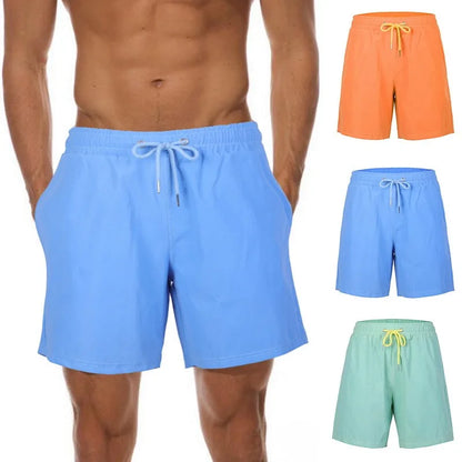 Magical Change Color Beach Shorts Summer Men Swimming Trunks Swimwear Swimsuit Quick Dry bathing shorts Beach Pant