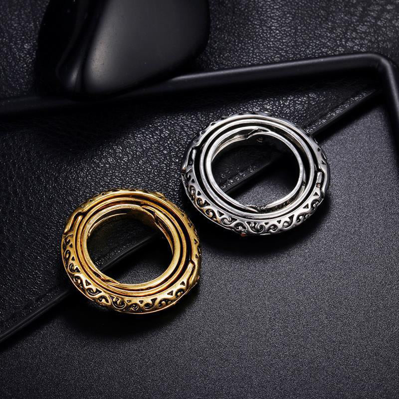 Germany Astronomical Ball Ring Necklace Europe And America Flip Deformation Universe Globe ae7600e3 8a9e 4f10 a6a9 0438612658