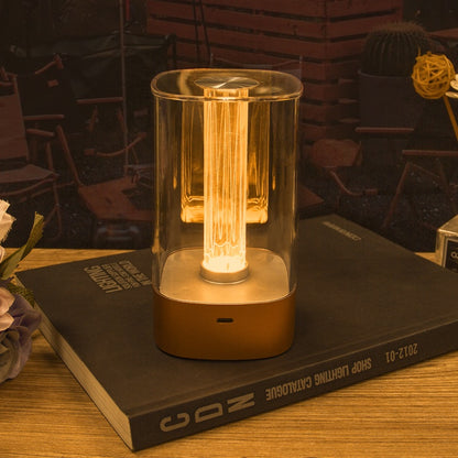 New LED Touch Atmosphere Light USB Charging Eye Protection Bedside Bedroom Lamp Bar Restaurant Garden Decoration Night Light 