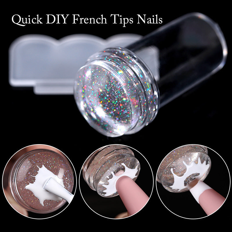 Nail Stamp Printed Transparent Colorful Handle Seal Magic Color Laser ae87d319 d7e2 44a1 b795 6d03f5c348d1