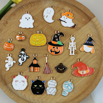 Pumpkin Head Skull Haunted House Pendant Material ae8ab4ea 89e8 454c b7c9 f198b4a74cde
