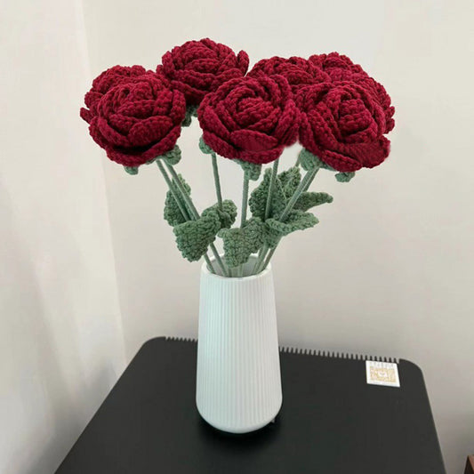 Wool Rose Shape Living Room Decoration ae8ee124 c4ef 4db2 8a7f 7fb1944ec240