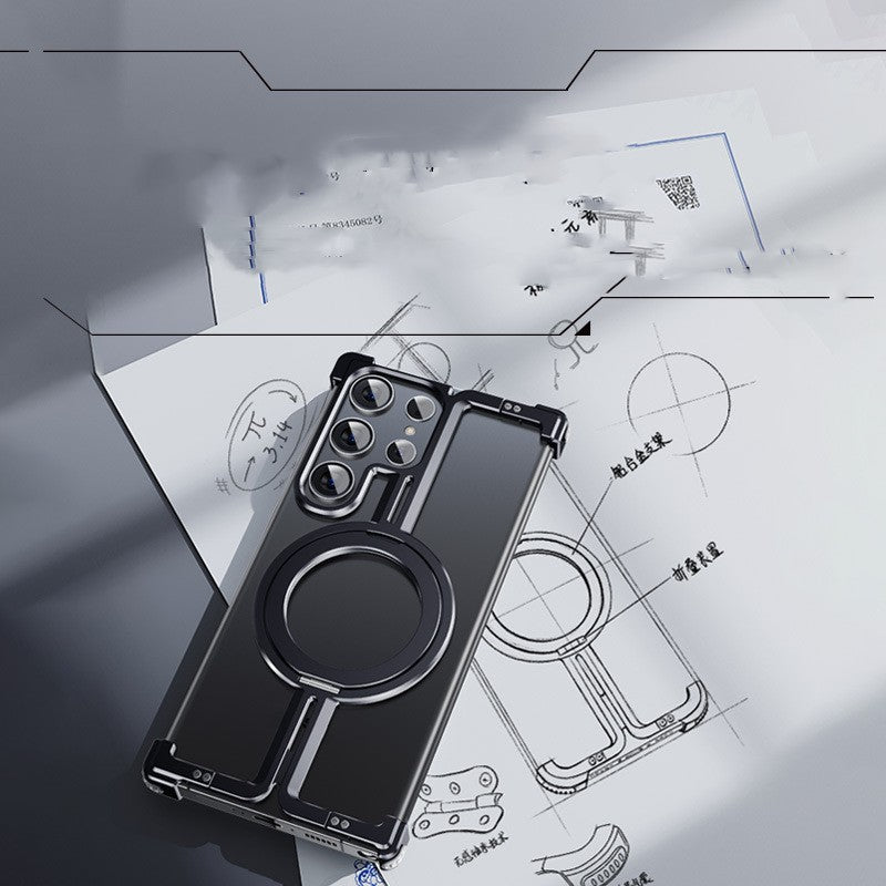 Metal Drop-resistant Frameless Magnetic Bracket - 图片 4